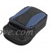 eDealMax esterna con cerniera del supporto del telefono del pacchetto Della vita Belt Bag Portafoglio Blu Nero - B07GPZ911S